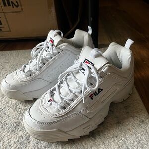 Fila Disruptor White Chunky Sneakers